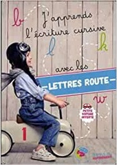 couverture du livre J'apprends l'écriture cursive avec les Lettres-route