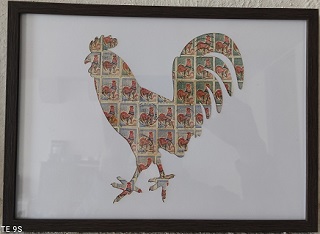 Pochoir Coq Pochoir Coq