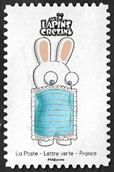 Lapin crétin timbré