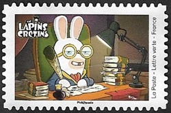 Lapin crétin écrivain
