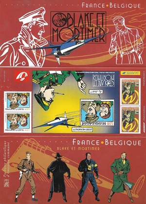 Verso de Blake et Mortimer - La pochette Verso de Blake et Mortimer - La pochette