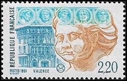 61éme congrès de la Fédération des Sociétés Philatéliques Françaises Valence 1988 61éme congrès de la Fédération des Sociétés Philatéliques Françaises Valence 1988