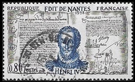 L'Édit de Nantes - 1598 Henri IV (1553-1610) L'Édit de Nantes - 1598 Henri IV (1553-1610)