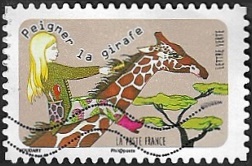 Peigner la girafe Peigner la girafe