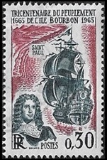 Tricentenaire du peuplement de l'Ile Bourbon 1665 - 1965