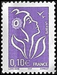 Marianne de Lamouche 0,10€ violet-rouge (ITVF) Marianne de Lamouche 0,10€ violet-rouge (ITVF)