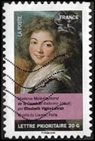 Mme Molé-Raymond de la Comédie italienne (détail) par Elisabeth Vigée-Lebrun Musée du Louvre, P Mme Molé-Raymond de la Comédie italienne (détail) par Elisabeth Vigée-Lebrun Musée du Louvre, P