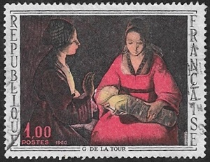 Georges de La Tour - Le nouveau né Georges de La Tour - Le nouveau né