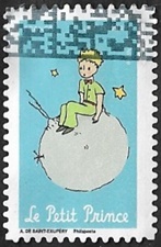 Le Petit Prince assis sur sa planète Le Petit Prince assis sur sa planète