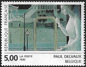 Paul Delvaux - Belgique - "Le rendez-vous d Paul Delvaux - Belgique - "Le rendez-vous d