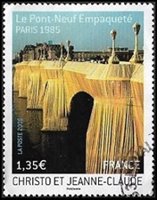 Christo et Jeanne-Claude - Le Pont-Neuf empaqueté Paris 1985 Christo et Jeanne-Claude - Le Pont-Neuf empaqueté Paris 1985