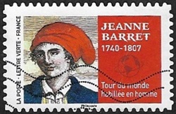 Jeanne Barret - 1740-1807 Tour du monde habillée en homme Jeanne Barret - 1740-1807 Tour du monde habillée en homme