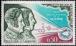 1820 Découverte de la quinine par Pelletier et Caventou 1820 Découverte de la quinine par Pelletier et Caventou
