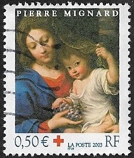 La Vierge é la grappe de Pierre Mignard La Vierge é la grappe de Pierre Mignard