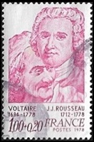 Voltaire 1694 - 1778 Rousseau 1712 - 1778 Voltaire 1694 - 1778 Rousseau 1712 - 1778