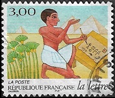 Scribe égyptien - Autoadhésif Scribe égyptien - Autoadhésif