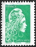 Lettre verte jusqu'à 20g Lettre verte jusqu'à 20g