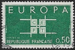 Europa C.E.P.T. 0,50F vert Europa C.E.P.T. 0,50F vert