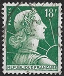 Marianne de Muller - 18 F vert foncé Marianne de Muller - 18 F vert foncé