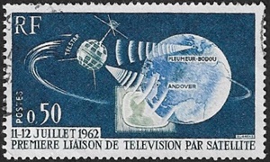 Pleumeur Bodou 11-12 juillet 1962 - Première liaison de télévision par satellite Pleumeur Bodou 11-12 juillet 1962 - Première liaison de télévision par satellite