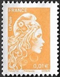 Marianne d'YZ 0.01€ jaune Marianne d'YZ 0.01€ jaune