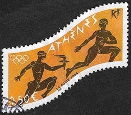 Relai antique et flamme olympique Relai antique et flamme olympique